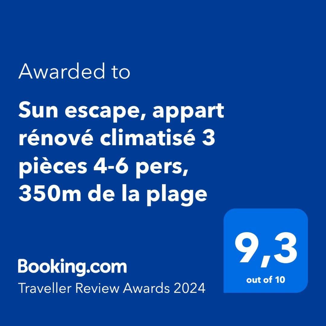 Sun Escape, Renove Climatise 3 Pieces 4-6 Pers, 350m De La * Marseilles